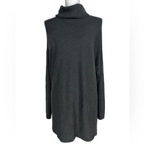 T TAHARI / Charcoal Gray Sweater Dress / Medium